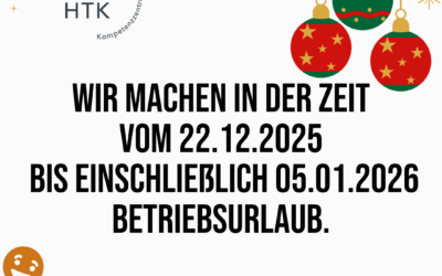Betriebsurlaub Weihnachten 2025